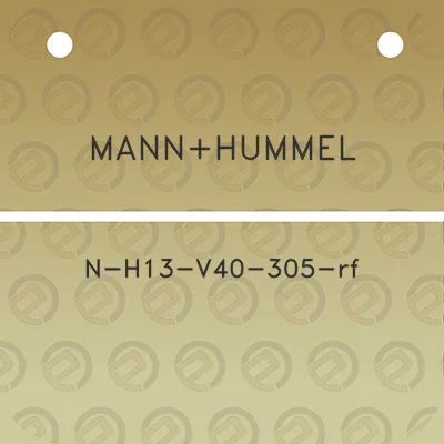 mannhummel-n-h13-v40-305-rf