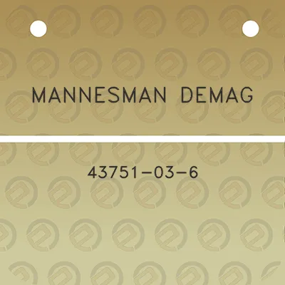 mannesman-demag-43751-03-6