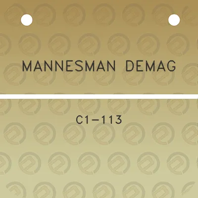 mannesman-demag-c1-113