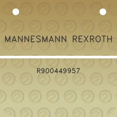 mannesmann-rexroth-r900449957