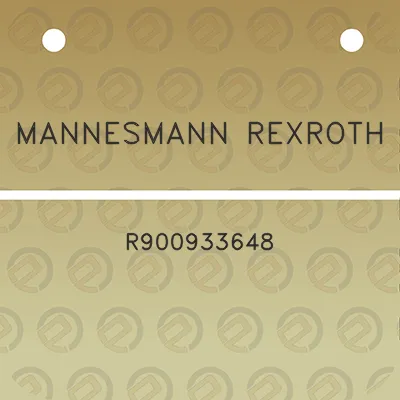 mannesmann-rexroth-r900933648