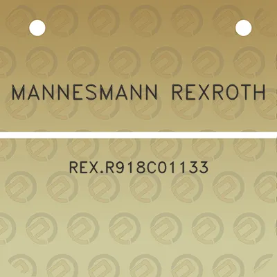 mannesmann-rexroth-rexr918c01133