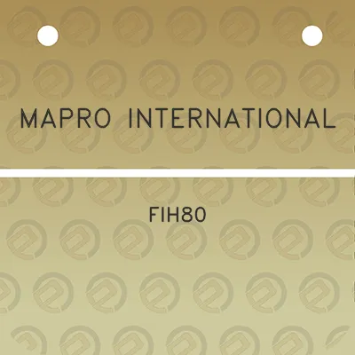 mapro-international-fih80