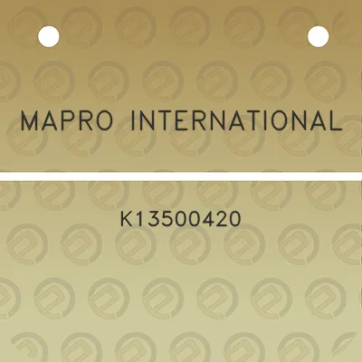 mapro-international-k13500420