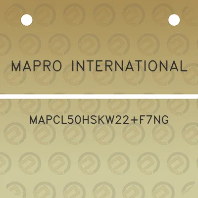 mapro-international-mapcl50hskw22f7ng