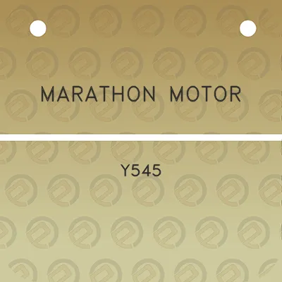 marathon-motor-y545