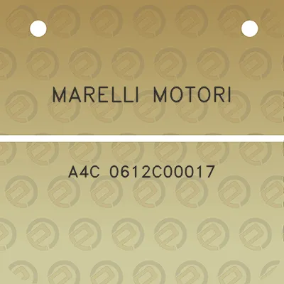 marelli-motori-a4c-0612c00017