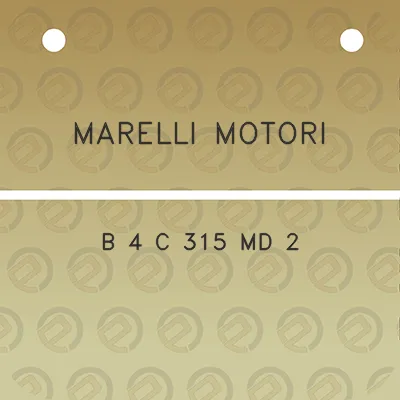 marelli-motori-b-4-c-315-md-2