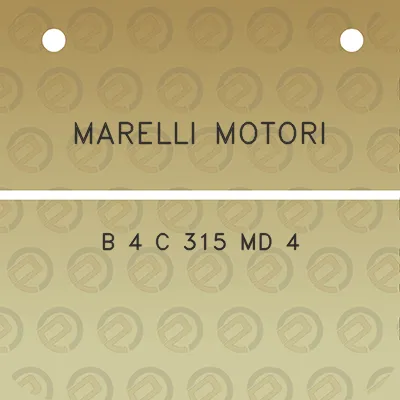 marelli-motori-b-4-c-315-md-4