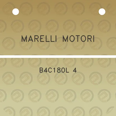 marelli-motori-b4c180l-4