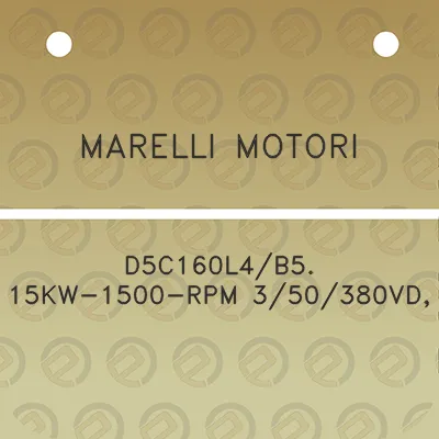 marelli-motori-d5c160l4b5-15kw-1500-rpm-350380vd