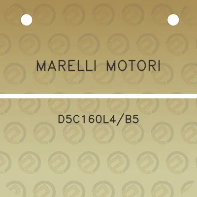 marelli-motori-d5c160l4b5