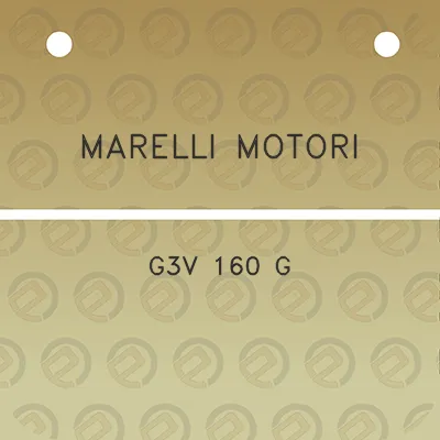 marelli-motori-g3v-160-g