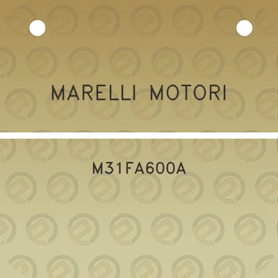 marelli-motori-m31fa600a