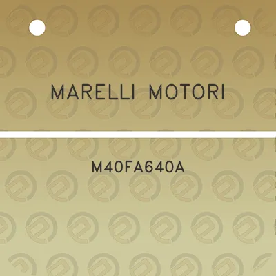 marelli-motori-m40fa640a