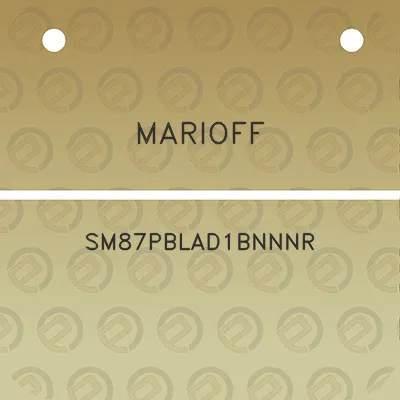 marioff-sm87pblad1bnnnr