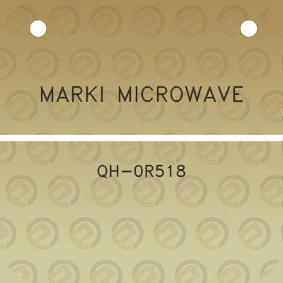 marki-microwave-qh-0r518