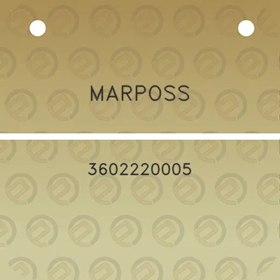 marposs-3602220005