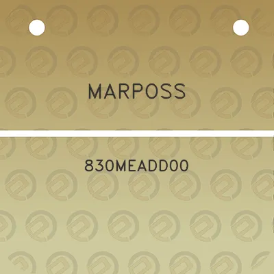 marposs-830meadd00