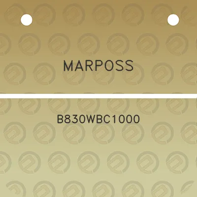 marposs-b830wbc1000