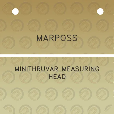 marposs-minithruvar-measuring-head