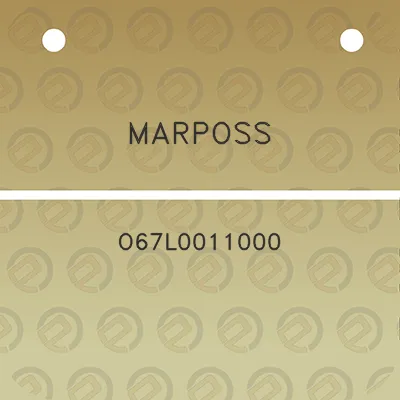 marposs-o67l0011000