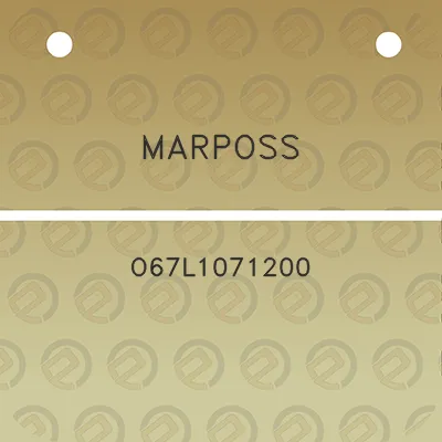 marposs-o67l1071200