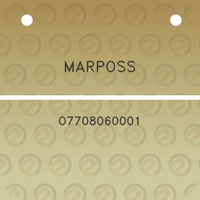 marposs-o7708060001