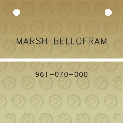 marsh-bellofram-961-070-000