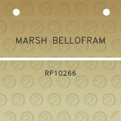 marsh-bellofram-rp10266