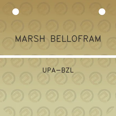 marsh-bellofram-upa-bzl