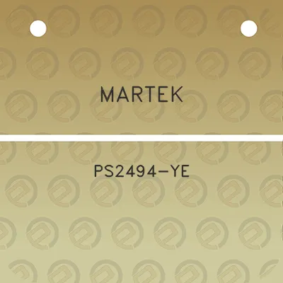 martek-ps2494-ye