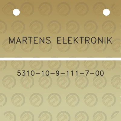 martens-elektronik-5310-10-9-111-7-00