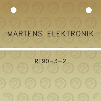 martens-elektronik-rf90-3-2