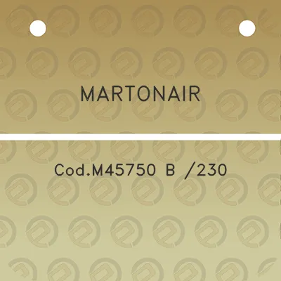 martonair-codm45750-b-230