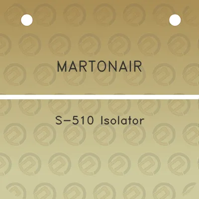 martonair-s-510-isolator