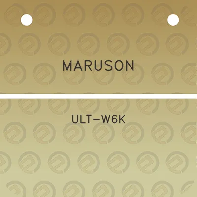 maruson-ult-w6k