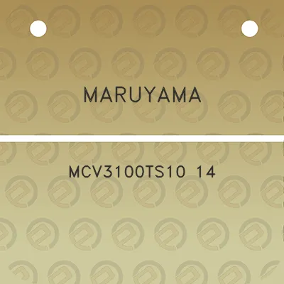 maruyama-mcv3100ts10-14