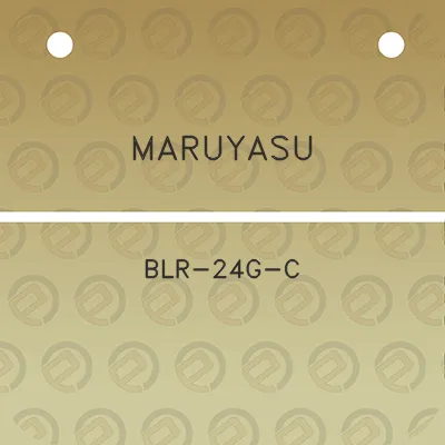 maruyasu-blr-24g-c