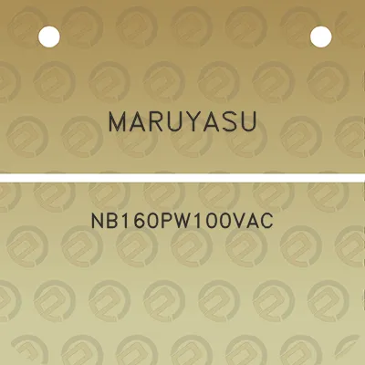 maruyasu-nb160pw100vac