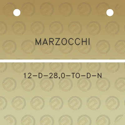 marzocchi-12-d-280-to-d-n