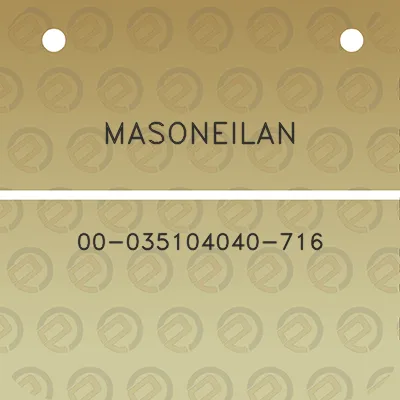 masoneilan-00-035104040-716