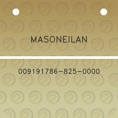 masoneilan-009191786-825-0000