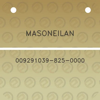 masoneilan-009291039-825-0000