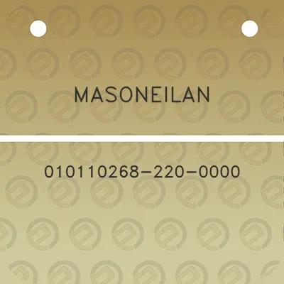 masoneilan-010110268-220-0000