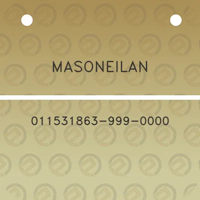 masoneilan-011531863-999-0000