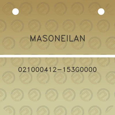 masoneilan-021000412-153g0000