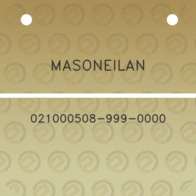 masoneilan-021000508-999-0000