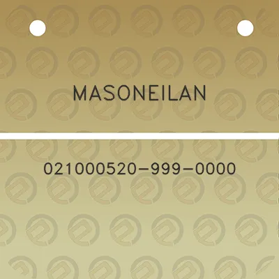 masoneilan-021000520-999-0000