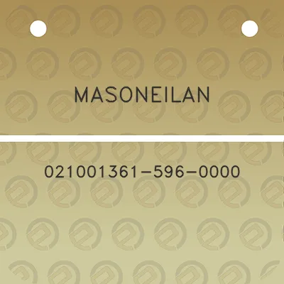 masoneilan-021001361-596-0000